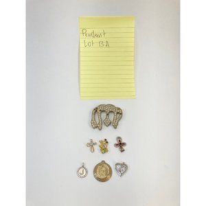 Mixed Lot of 7 Pendants Charms